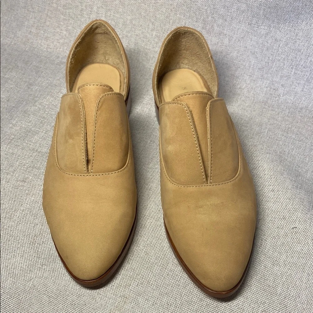 Nisolo Tan Loafers Minimalist Slip-Ons Size 8